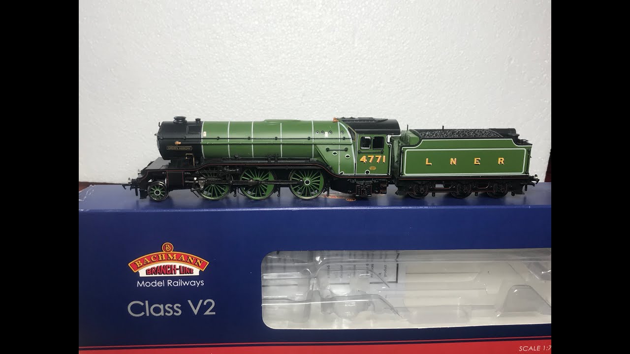 3 Minute Review  Bachmann V2 31-550B Green Arrow 4471