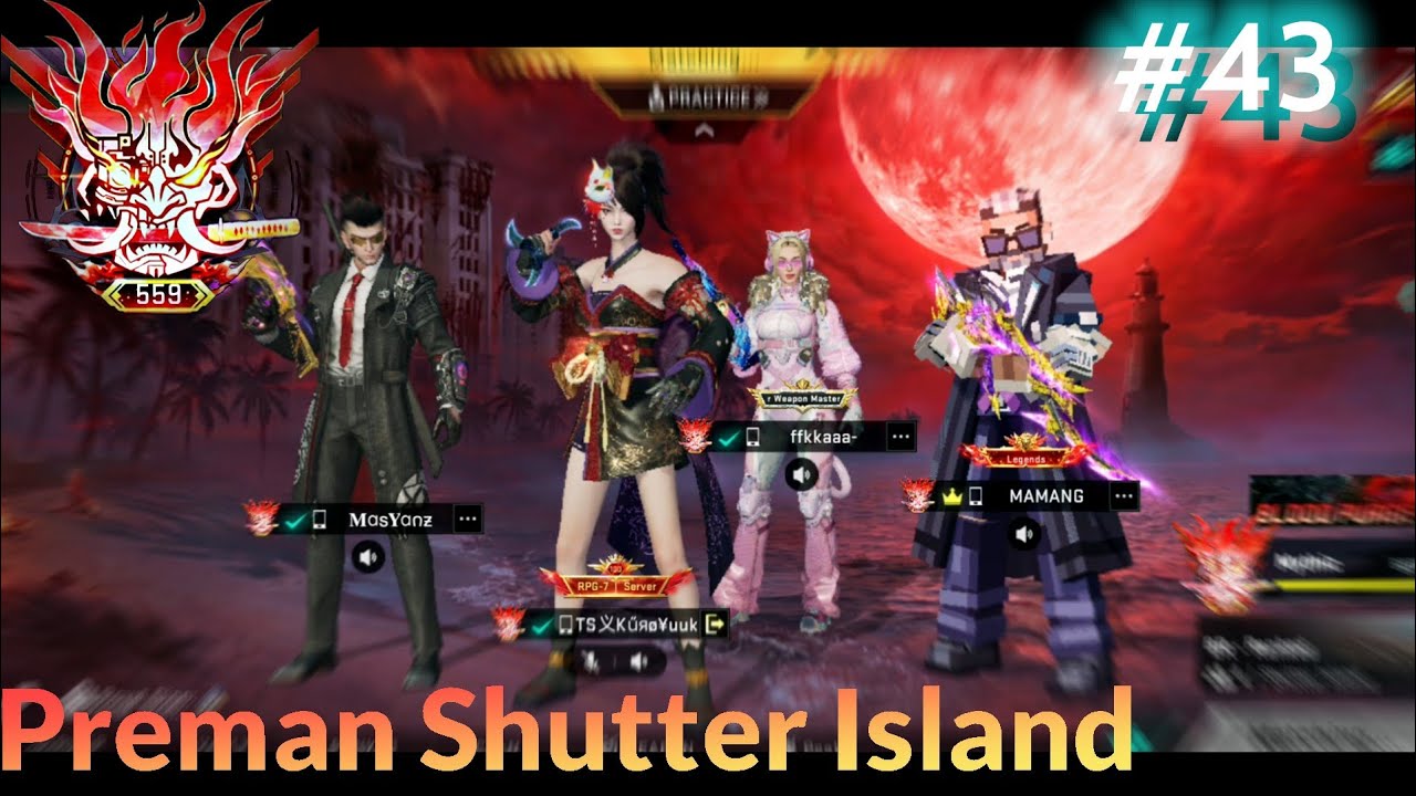 { BLOOD STRIKE } - Sosok Aseli Penghuni Shutter Island - Ranked Mythic Matchmaking 
