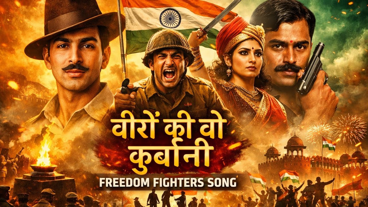 Veeron Ki Woh Qurbani | Heart Touching Freedom Fighters Deshbhakti Song | Powerful Patriotic Song