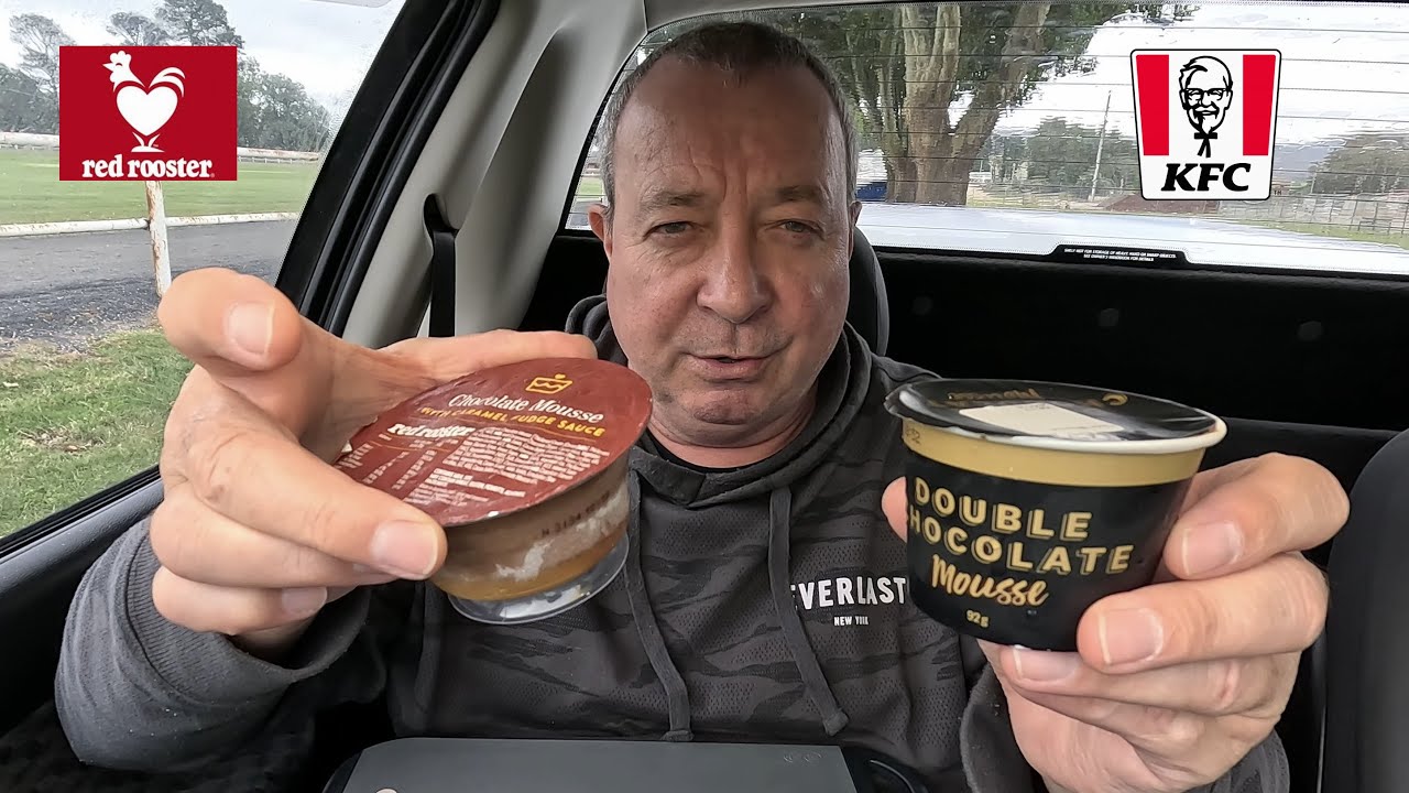 KFC Vs Red Rooster Who Has The Best Chocolate Mousse ?