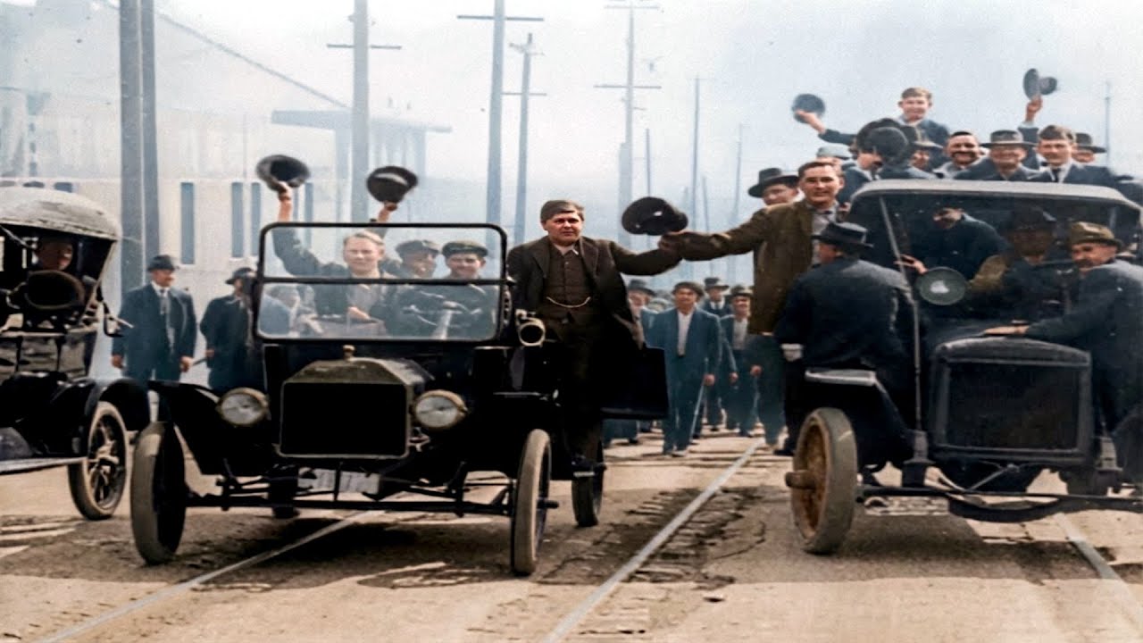 California 1910s in Color, Workers’ Life [60fps, Remastered] w/ Sound Design