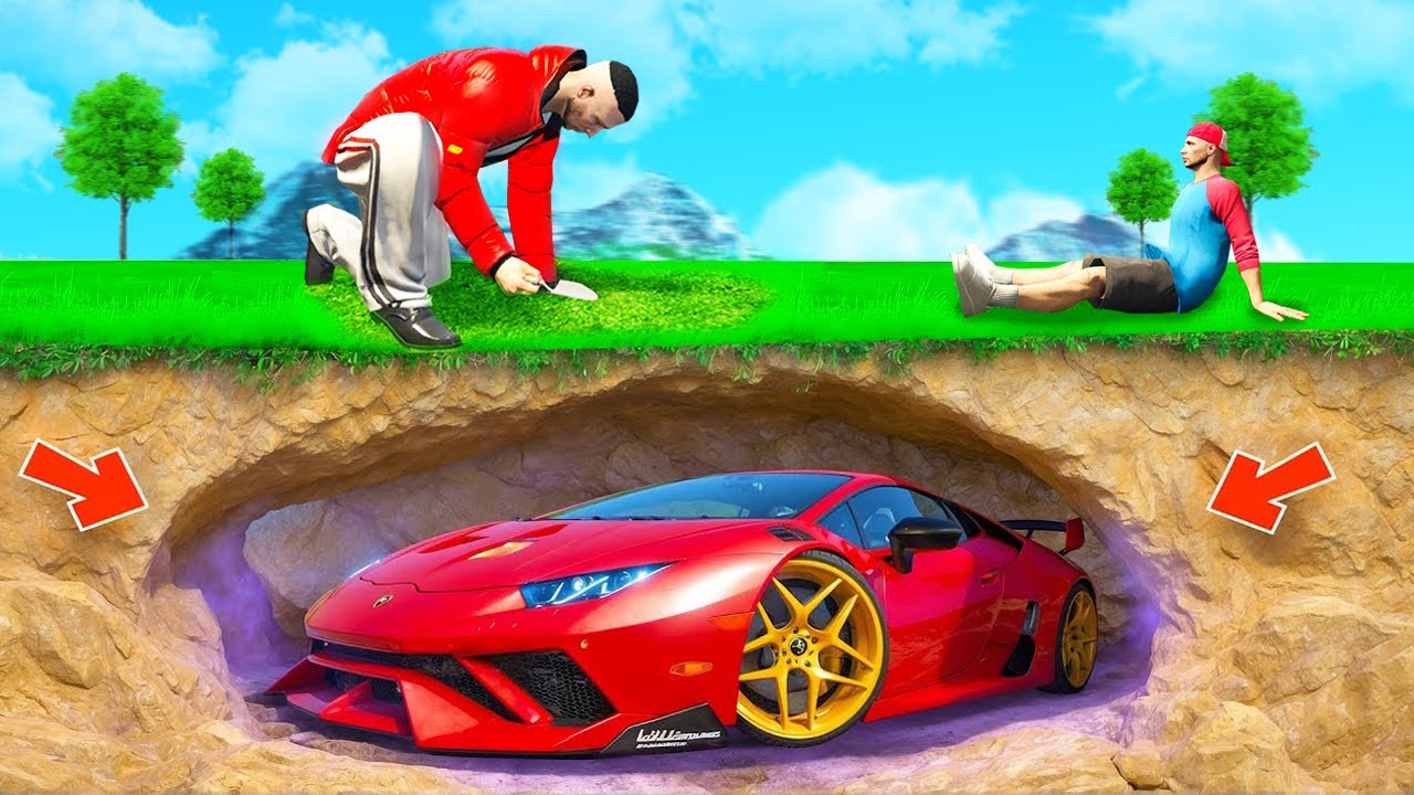 SCHNELLSTEN LAMBORGHINI GEFUNDEN in GTA 5! (Hide & Seek)