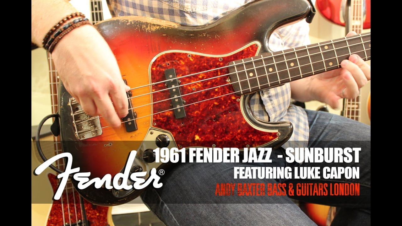 1961 Fender Jazz Bass Demo - Luke Capon at Andy Baxter Bass & Guitars