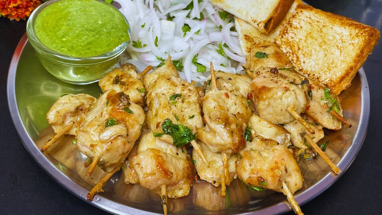 Super Tasty Lahsuni Chicken Tikka//  Chicken Starter Recipe