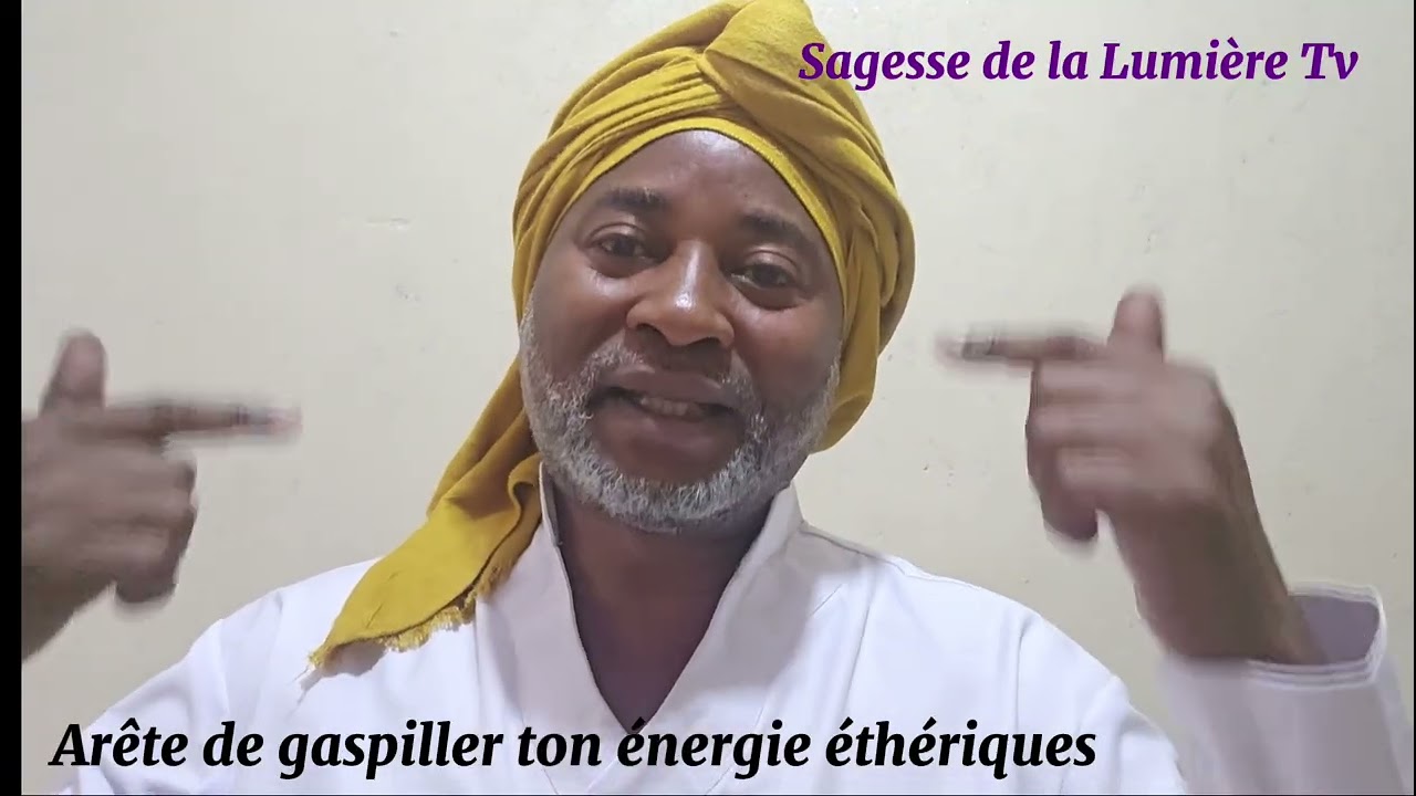 Arête de gaspiller ton énergie éthériques 