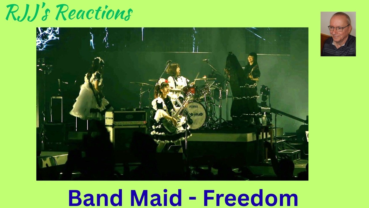 Band-Maid - Freedom (Live!) 🇨🇦 Реакция RJJ