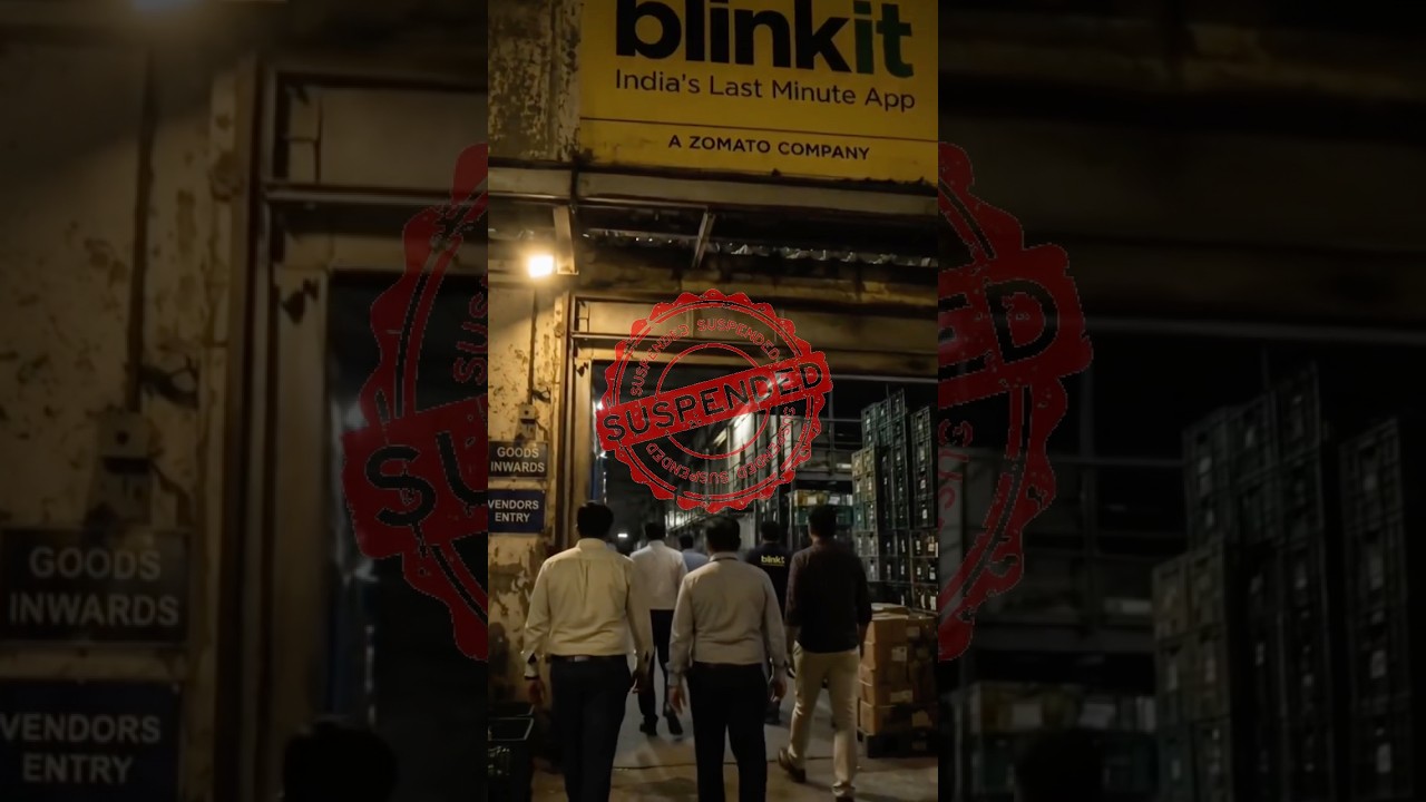 Action Against Reliance & Blinkit ! #reliance #blinkit #ambani #fda #foodlover #restaurant #viral