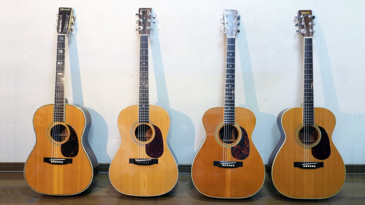 Yamaki 00type & 000type Guitar Sound Sample