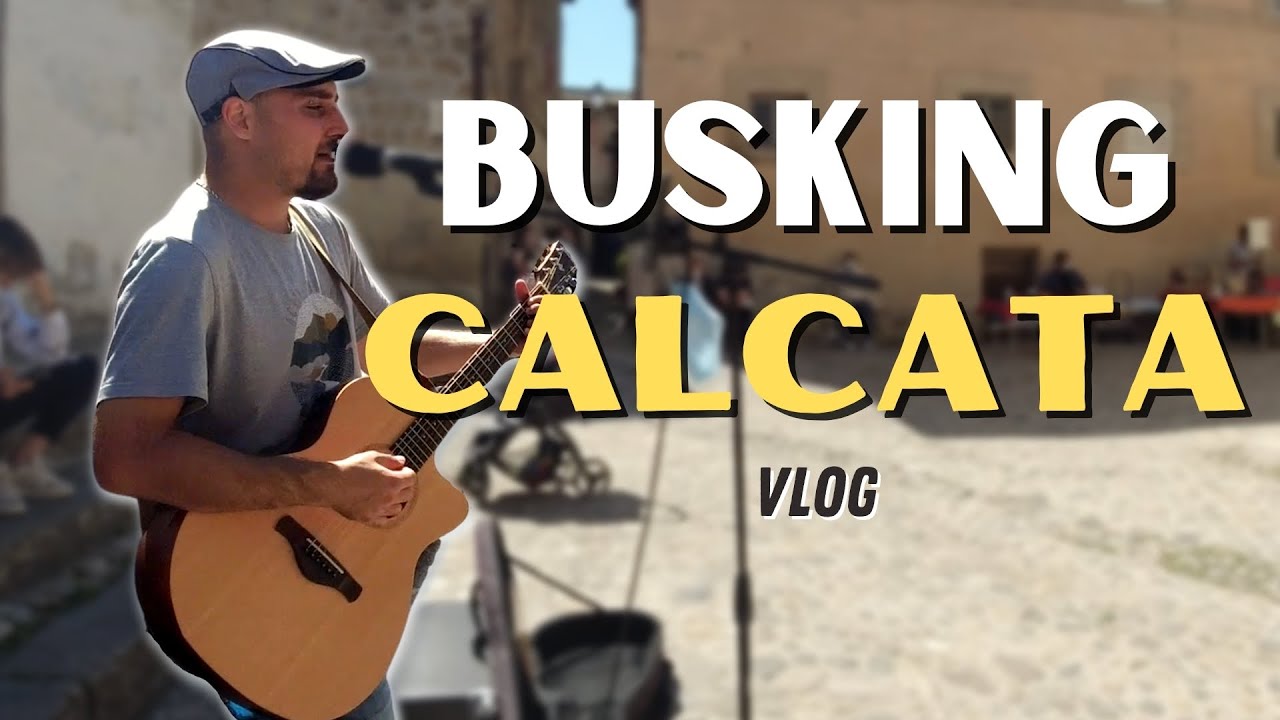 Artisti di strada Calcata Vecchia (Busking Vlog)