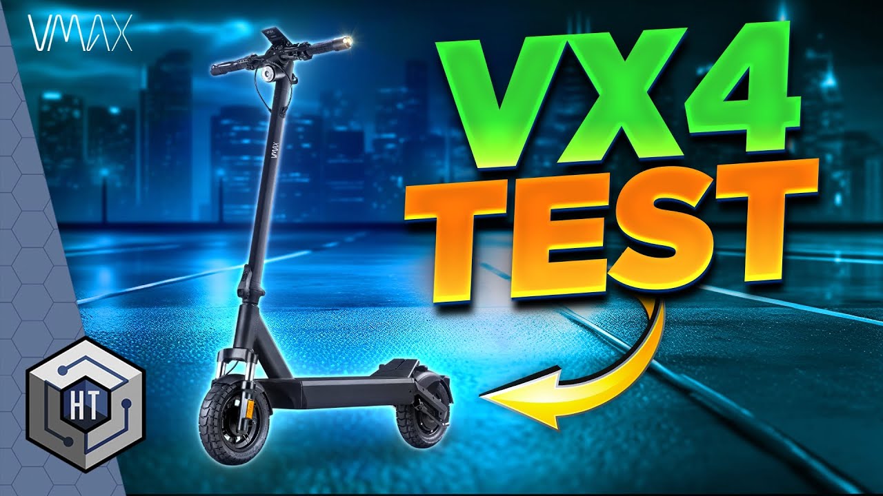VMAX VX4 E-Scooter Test: Off-Road Ikone mit St&auml;rken und Schw&auml;chen (Review) #escooter #vmax  #iohawk