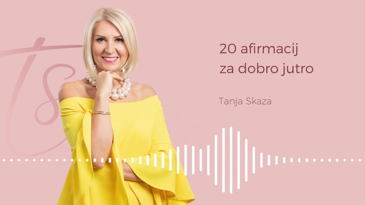 20 afirmacij za dobro jutro