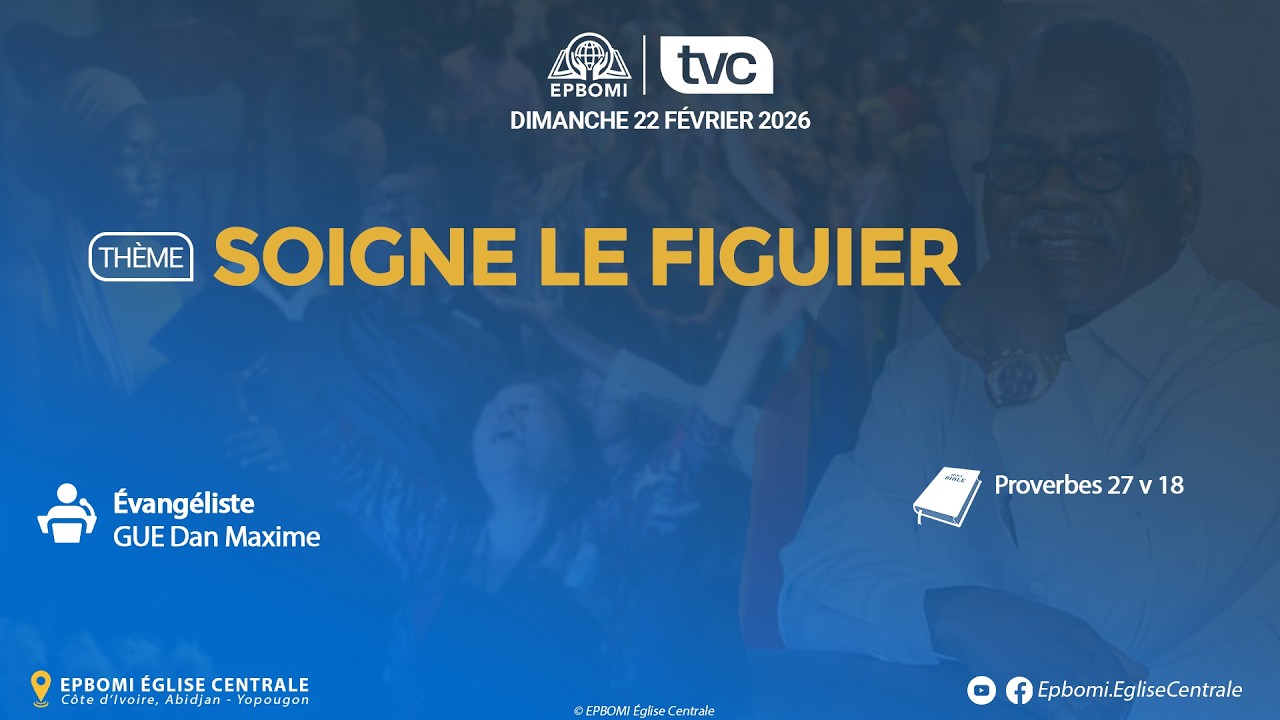 Culte du Dimanche 22 Février 2026