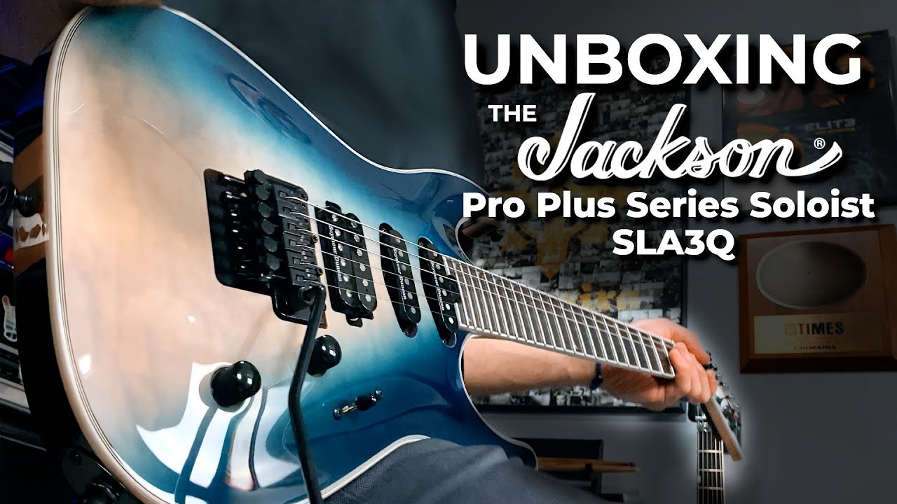 🥶🎸Jackson Soloist in POLAR BURST!