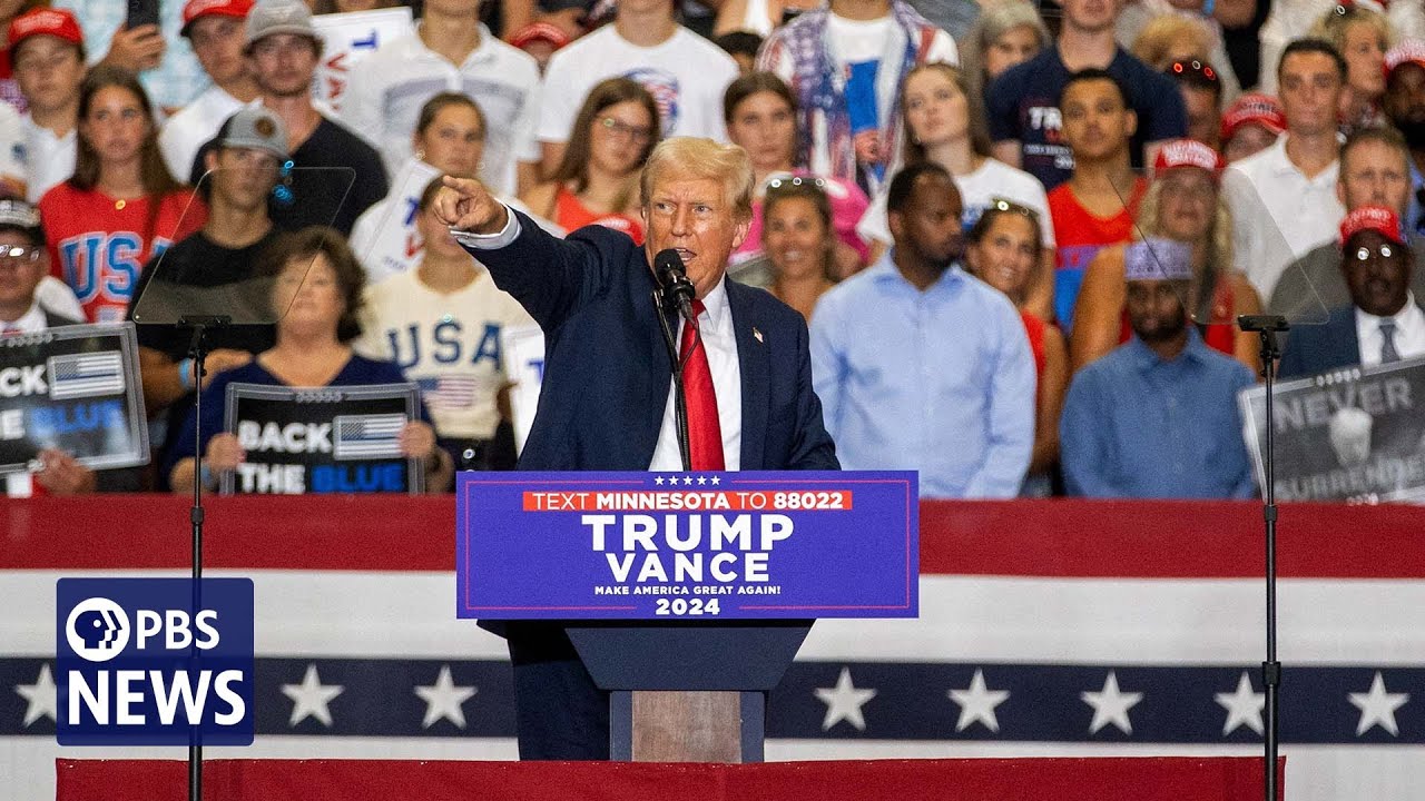 WATCH LIVE: Trump speaks in Kinston at his third North Carolina rally in campaign's final days