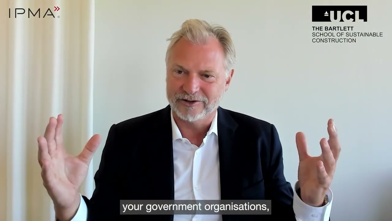 IPMA UCL The Megaproject CEO   with Mikkel Hemmingsen, CEO of Sund & Bælt