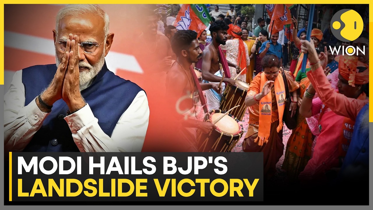 BJP Crosses 200 in West Bengal: TMC Struggles as Saffron Surge Reshapes Map | WION