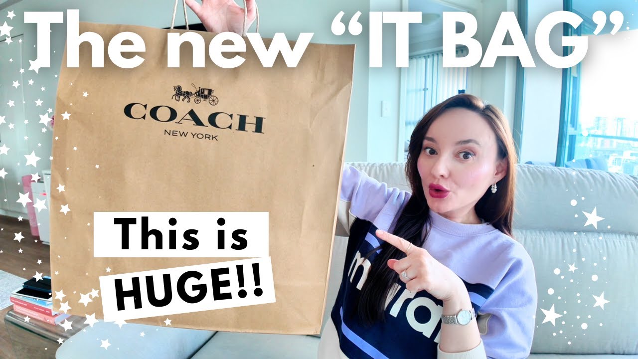 ✨Coach Bestselling Bag UNBOXING- My New 