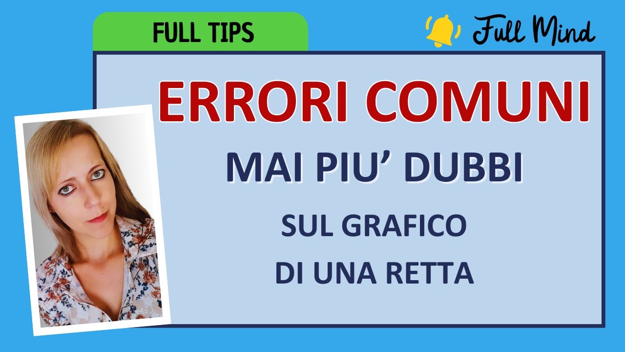 TRUCCO VELOCE per disegnare una retta sul piano senza errori!