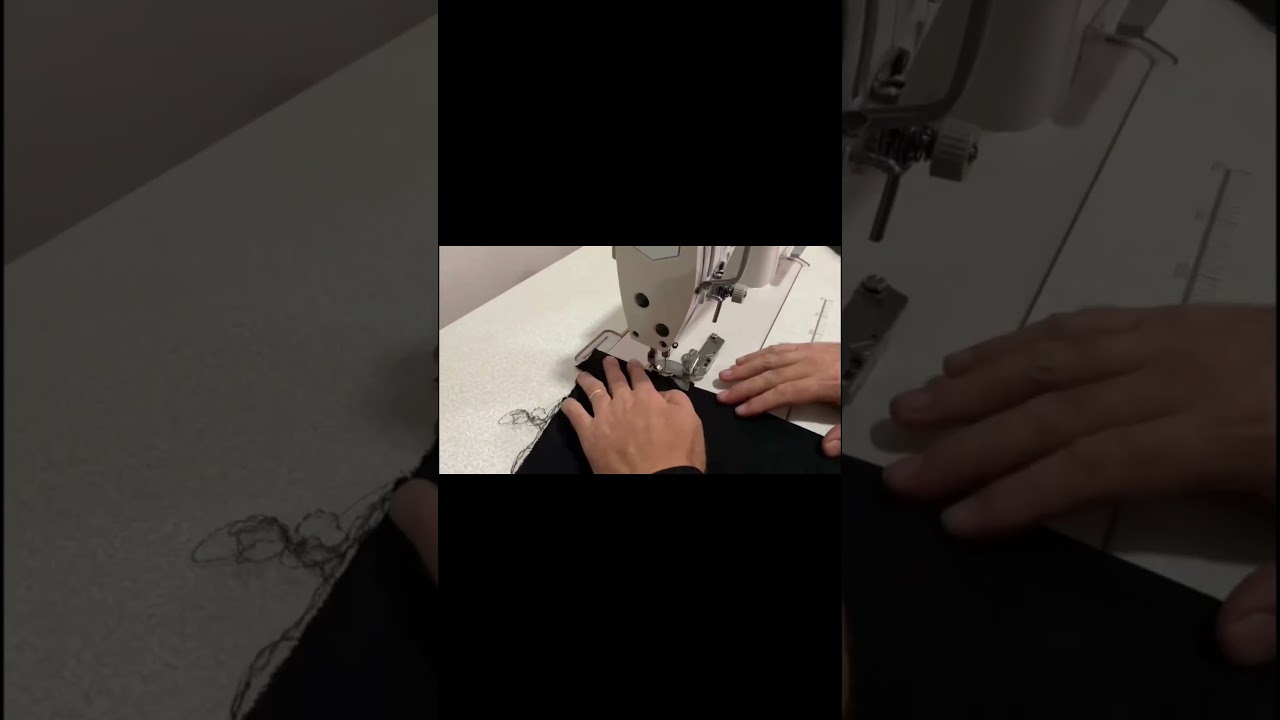 Aparelho de barra em máquina reta industrial 