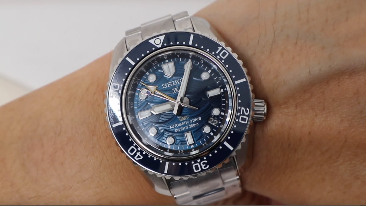 SEIKO PROSPEX 1968 HERITAGE DIVER GMT 60TH ANNIVERSARY SPB509
