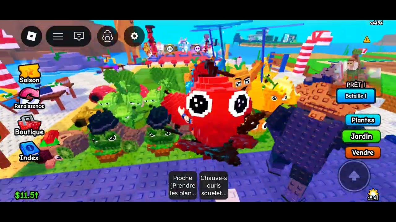 Admin abuse plants vs brainot (tout mes plantes que jai eu ) !