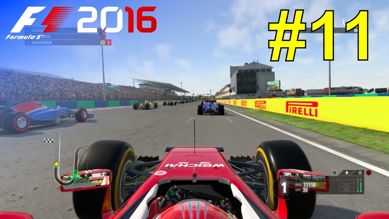 F1 2016 - Let's Make Kimi World Champion Again #11 - 100% Race 'Hungary'