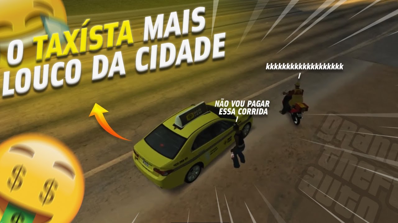 GTA MTA RP - O PIOR TAXISTA DA CIDADE! | FIVE M DE POBRE