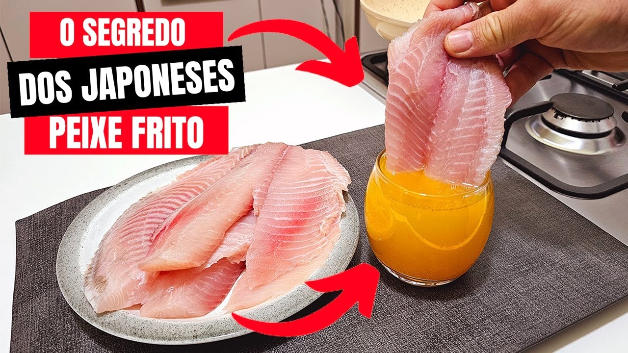 NÃO COMA PEIXE ANTES DE VER ESTE TRUQUE FILÉ DE TILÁPIA