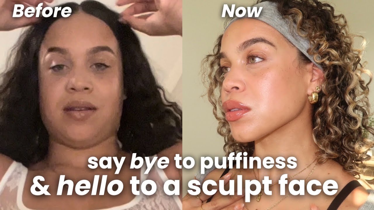 How to transform your face without surgery | 4 steps to *actually* depuff & sculpt your face