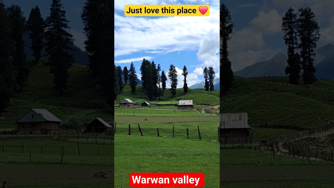 You will love to live here #kashmir #visitkashmir #travel #warwan #kashmirvalley #shorts #nature