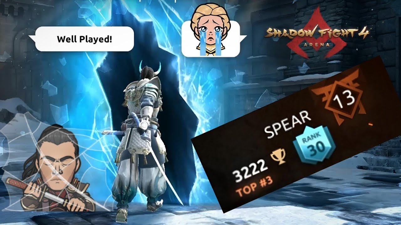 ITU  Vs. TOP 3 CAMPER - SPEAR | Shadow Fight Arena 4 | Shadow Fight Arena 4 : Daily PvP | Unity SFA✨