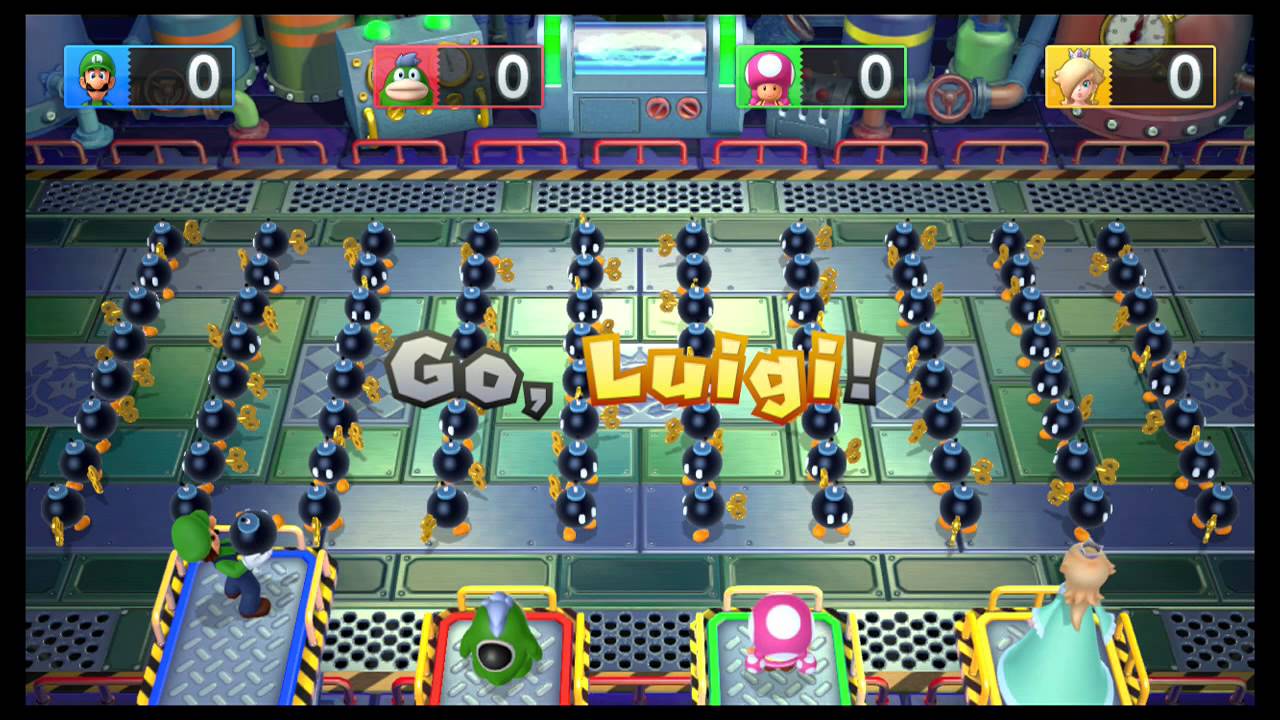 Mario Party 10: Luigi wins by doing absolutely nothing