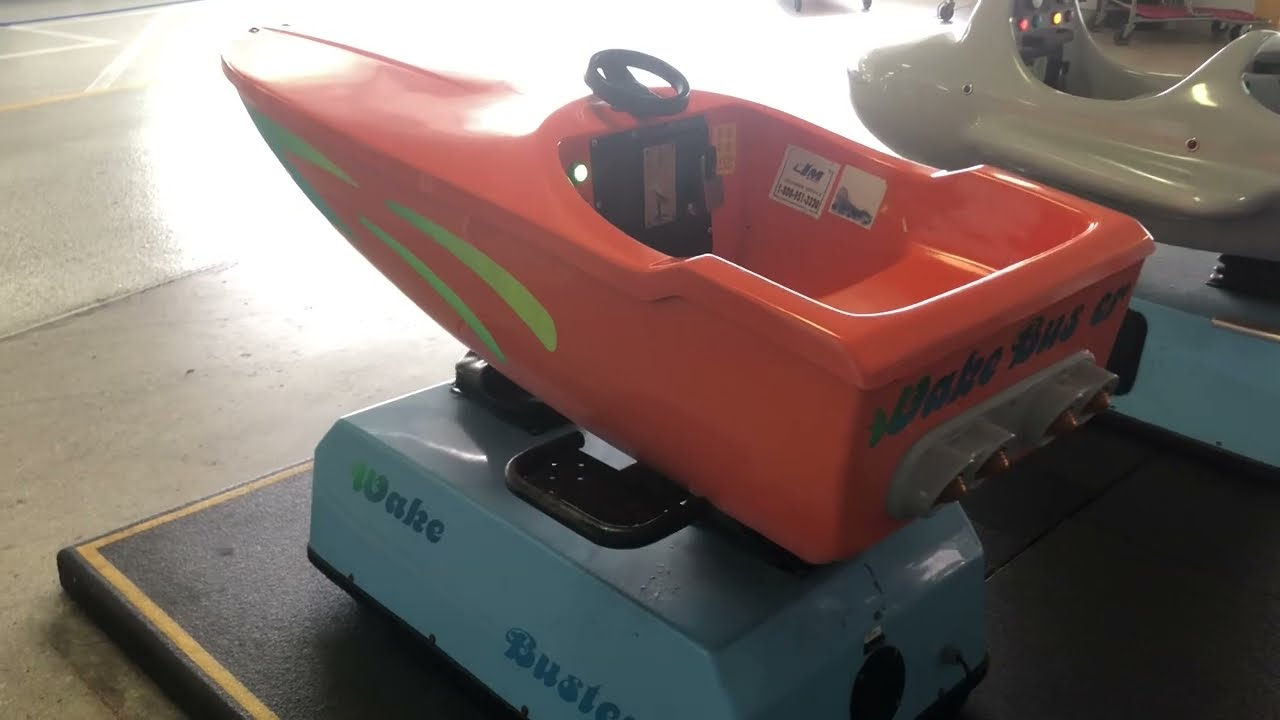 Theisen Vending Company Wake Buster boat kiddie ride (by Isaac Torres) (orange) [REUPLOAD]