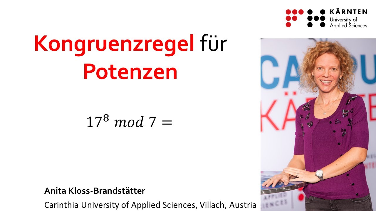 Kongruenzregel für Potenz