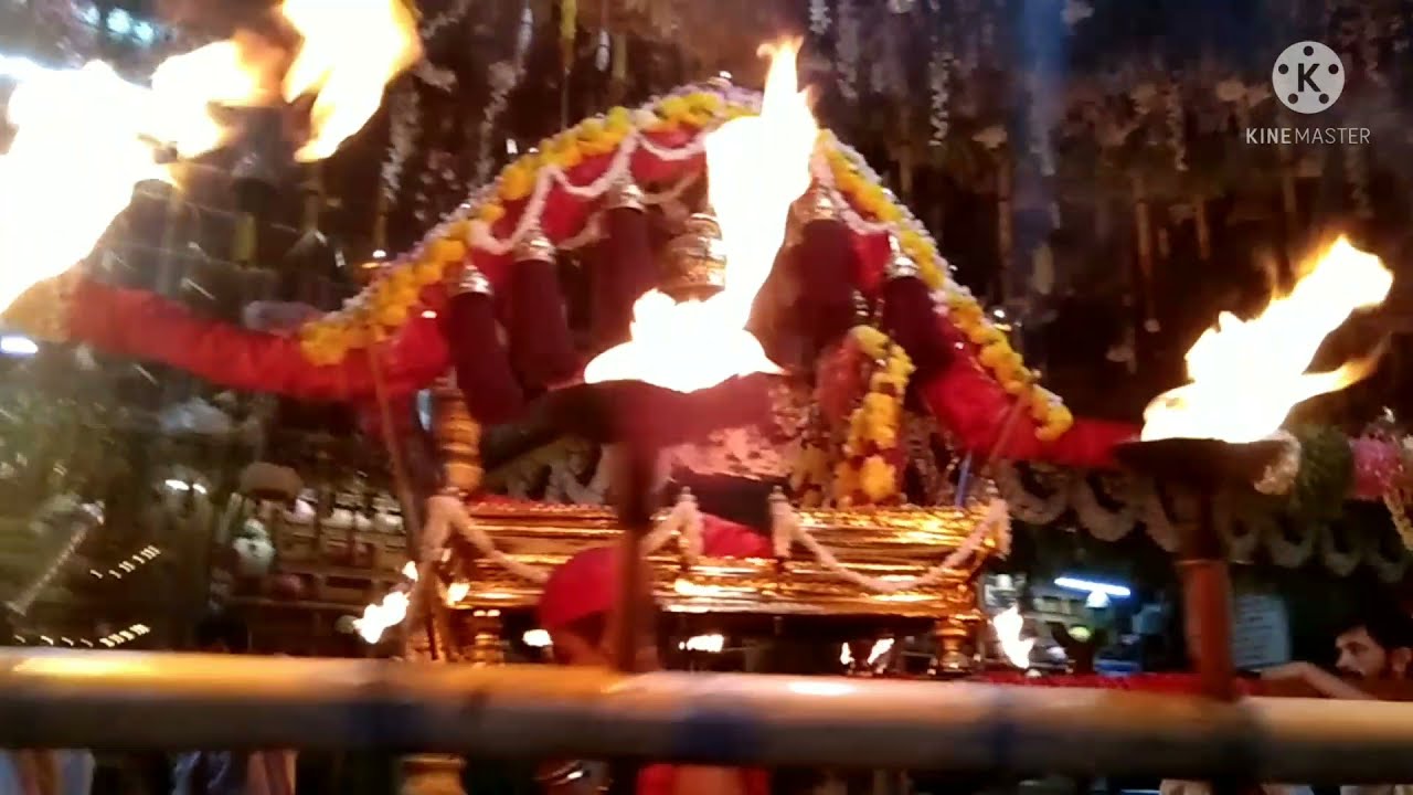 Sri khetra Dharmasthala manjunatha swamy sannidhi/pallakki utsava/hosa varshada maha utsava