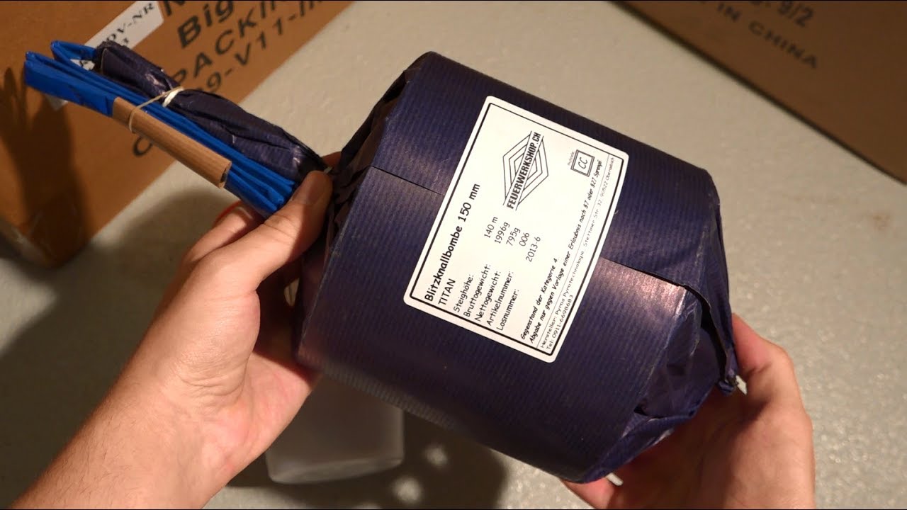 150mm Salute / Blitzknallbombe | Pyrotechnologie (JGWB)