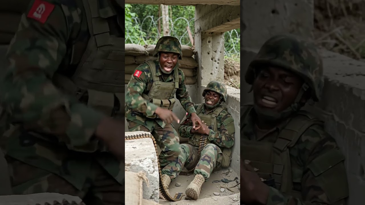 Bunkered Down! Machine Gunner Hit 🪖💥 #army #military