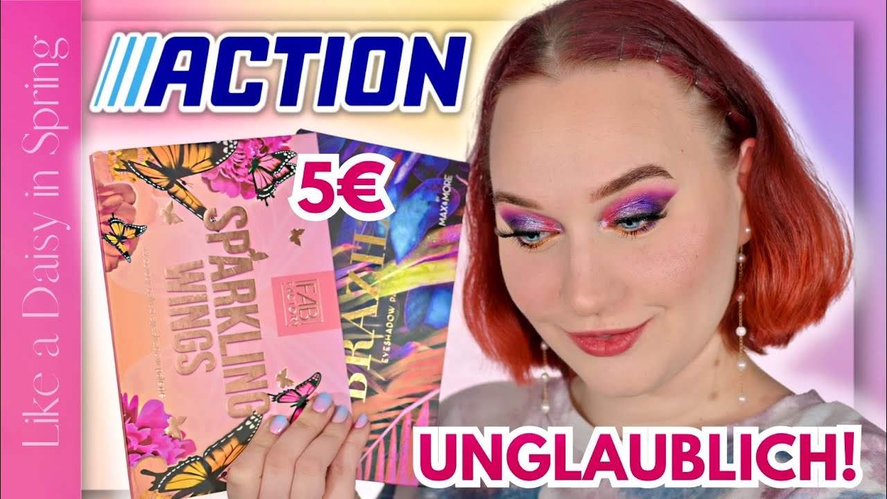 ACTION MAKEUP 😍 Diese 5€ Paletten haben High End Makeup Qualität! | LikeADaisyInSpring