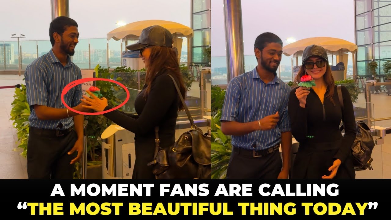 “Most Beautiful Thing Today” – Fan Gifts Rose to Mrunal Thakur | Her Reaction Wins Hearts