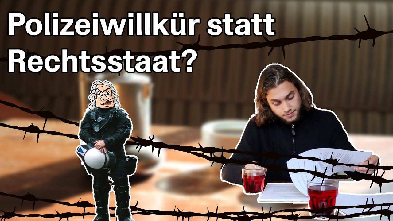 Polizeiwillk&uuml;r statt Rechtsstaat? Das Anti-Terror-Gesetz.