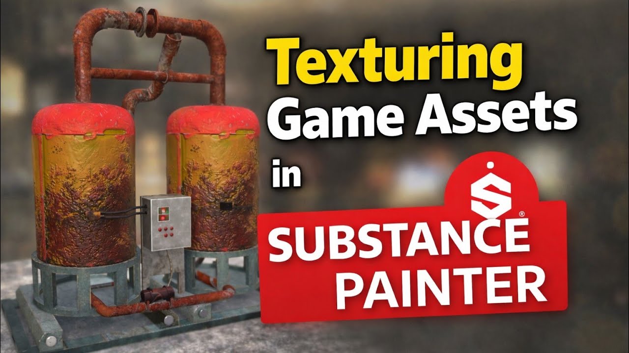 How to Texture Game Assets Using Substance Painter
