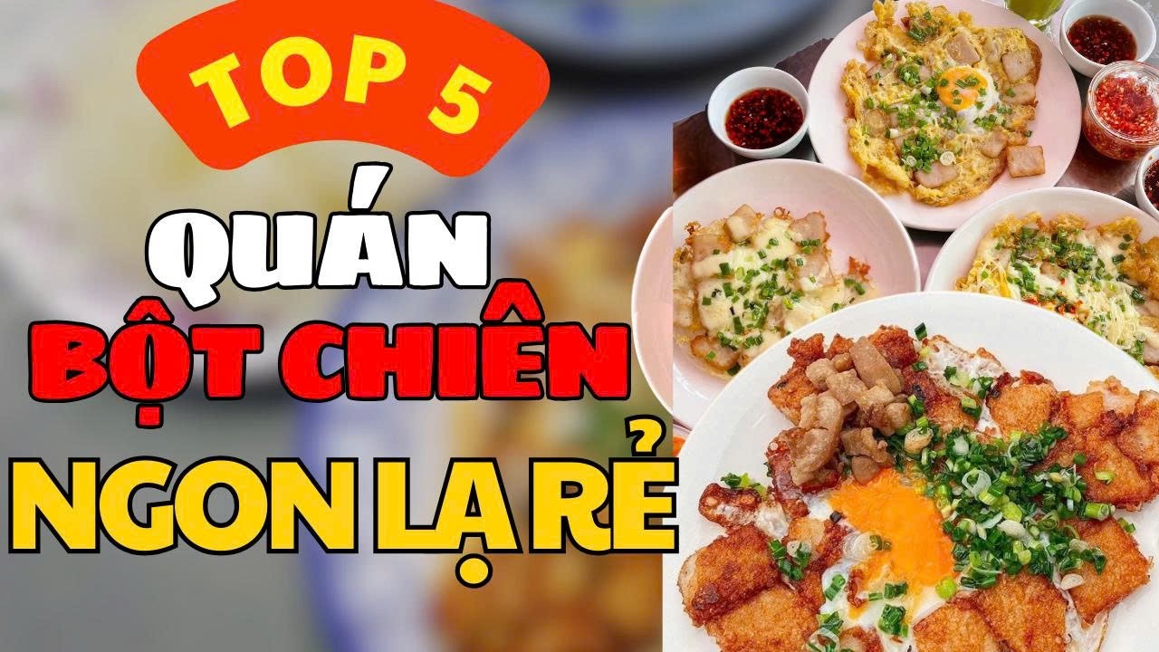 Top 5 Quán Bột Chiên NGON NHẤT Sài Gòn | Giòn Rụm, Ăn Là Ghiền