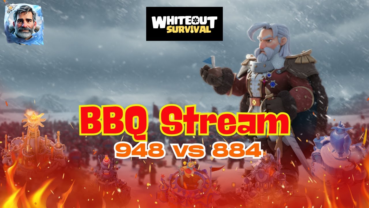 (ENG/FR) 948 vs 884: PREP WON?! SVS Battle Day: City burning then Castle Battle!