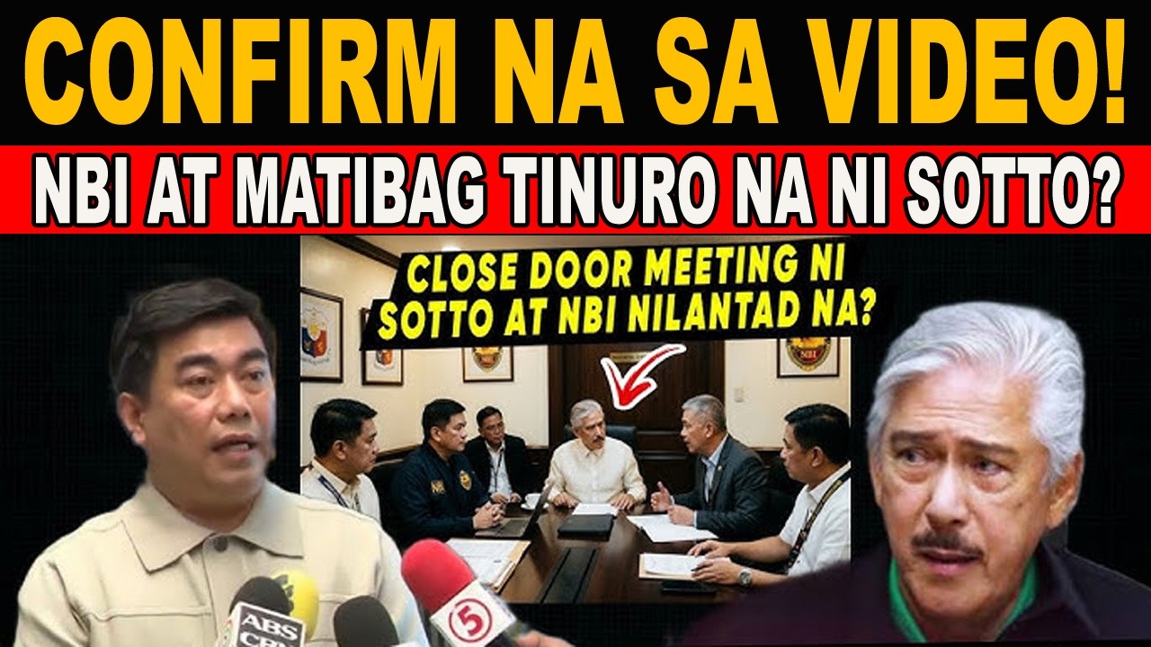 NAG LEAK NA! NBI OFFICIALS at MATIBAG SINAPLUBIKO nasi SOTTO? CLOSE DOOR MEETING PINAKITA | REACTION