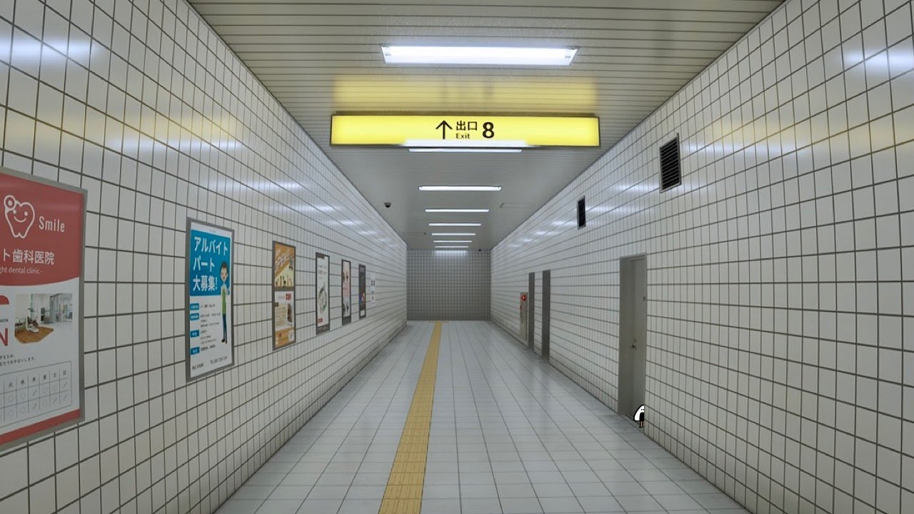 この異変にあなたは気づけるか・•・【8番出口】初見　実況LIVE