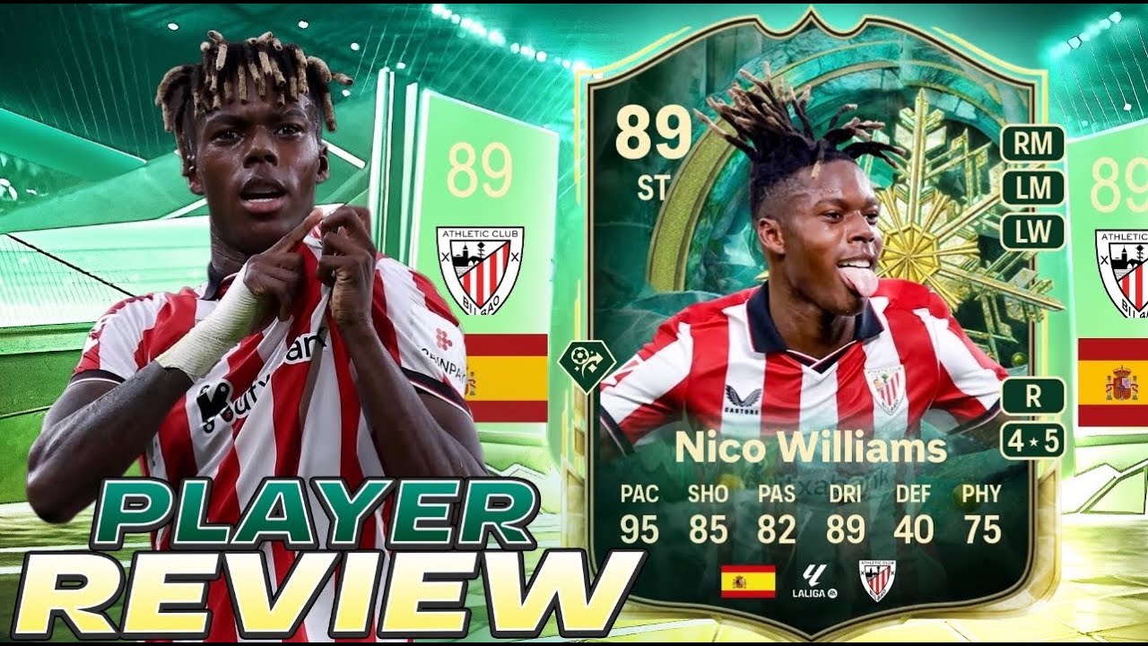 GAMECHANGER➕ 89 WINTER WILDCARDS NICO WILLIAMS PLAYER REVIEW - EA FC 26 ULTIMATE TEAM