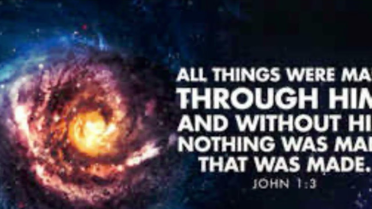 All things were made throught HIM 