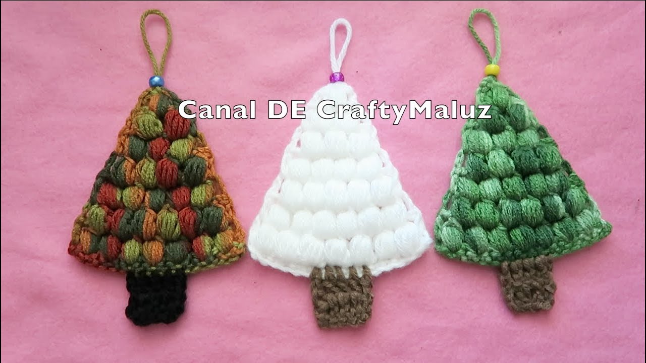 CROCHET TUTORIAL🌲 Árbol de Navidad a crochet muy fácil adornos navideños crochet Christmas Tree🌲