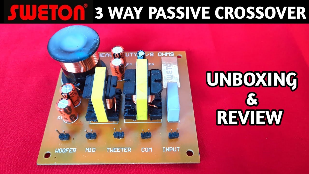 Sweton 3 way passive crossover | 3 Way crossover network