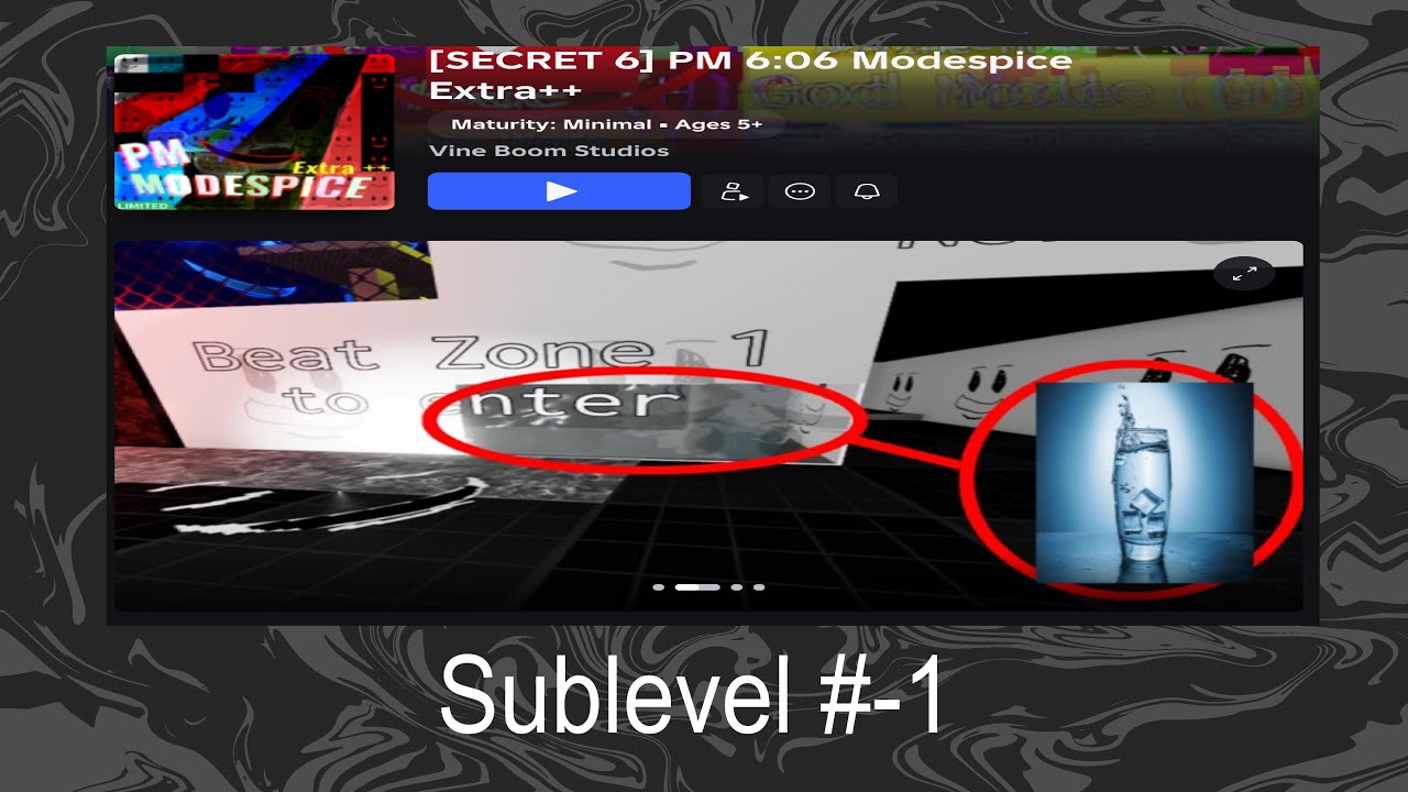 PM 6:06 Modespice Extra++ | Zone 4A: Sublevel #-1